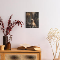Regal Custom Pet Portrait – Personalized Artwork in Luxurious Setting
