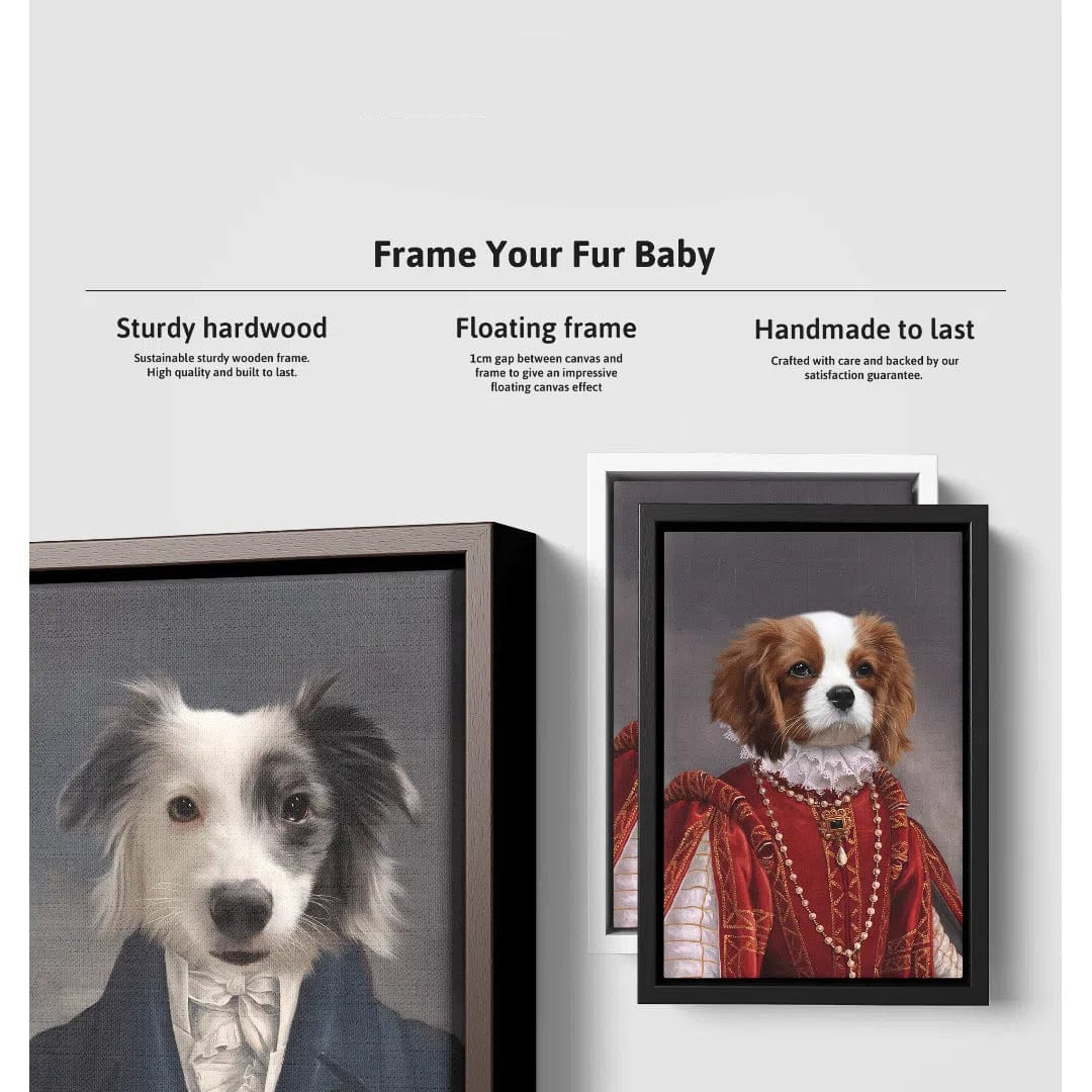 The Queen Regent - Custom Pet Canvas