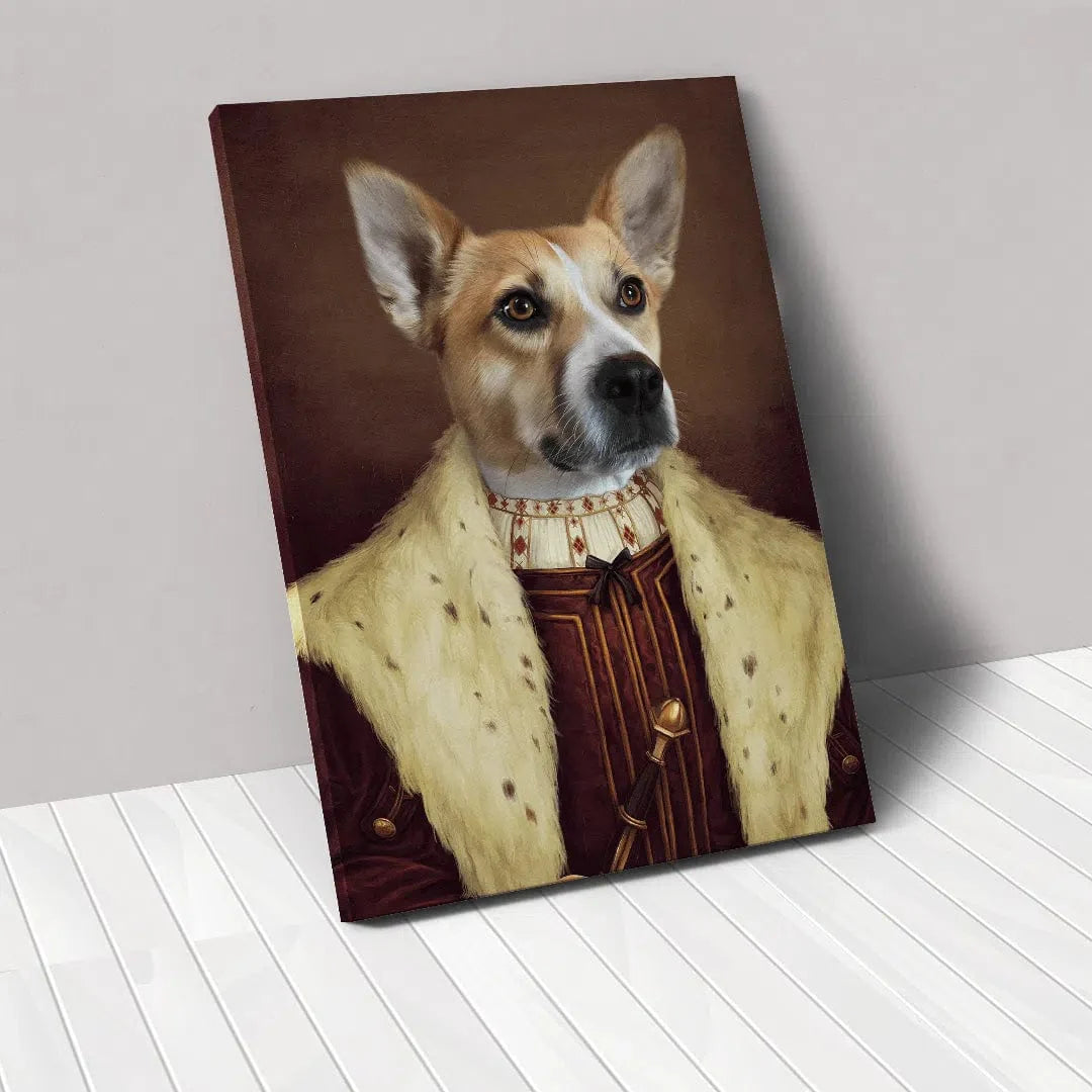 The Young King - Custom Pet Canvas