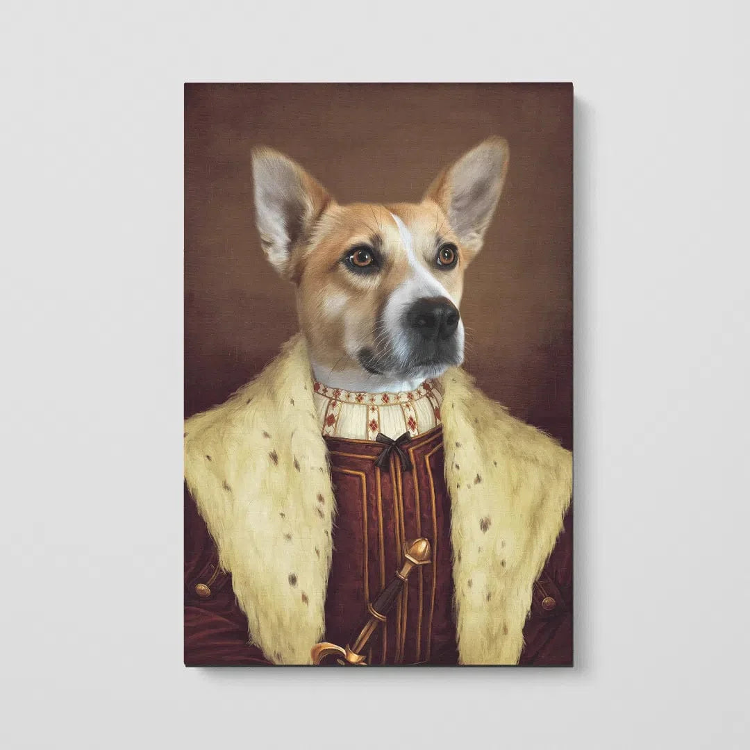 The Young King - Custom Pet Canvas