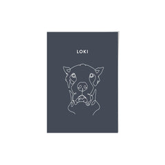 Line Art Pet Portrait - One Pet