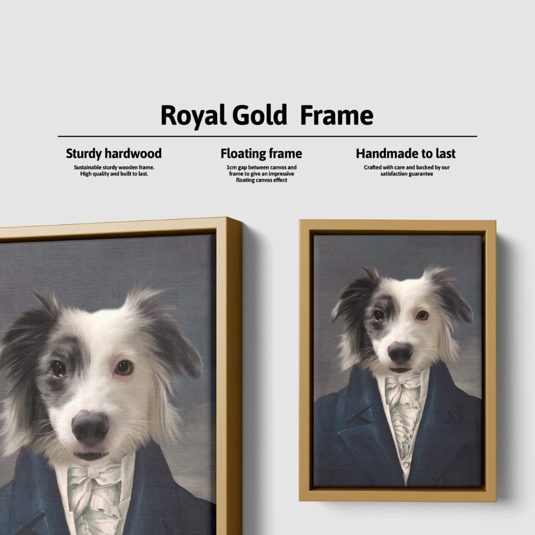 The Aristocrat - Custom Pet Canvas