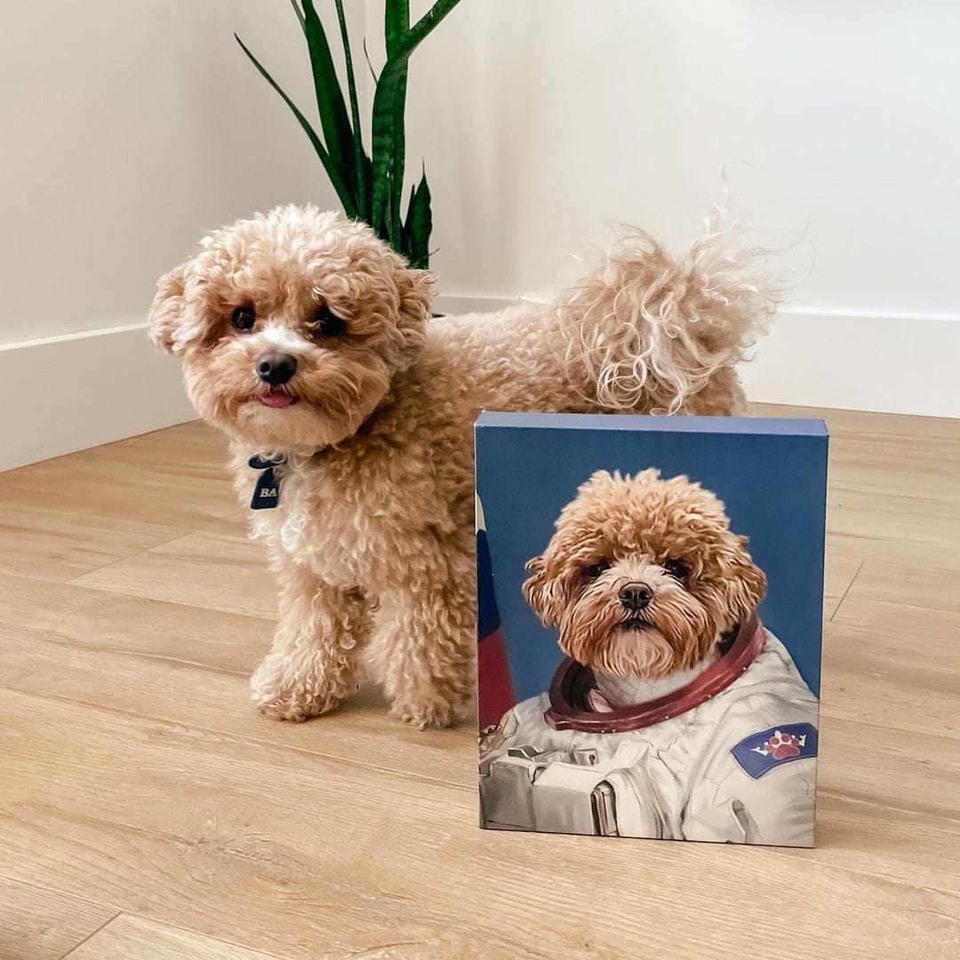 The Astronaut - Custom Pet Canvas