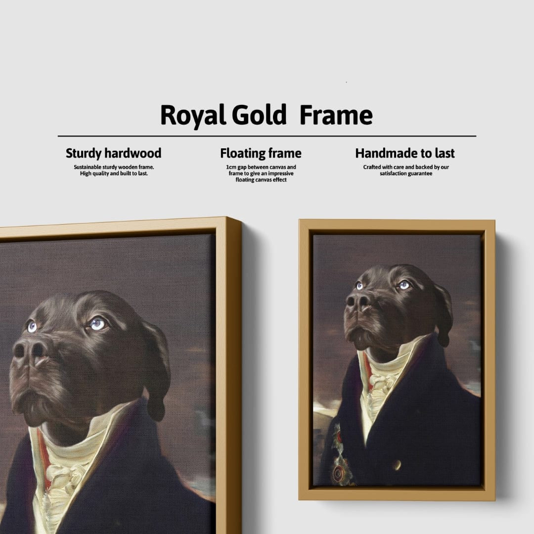 The Count - Custom Pet Canvas