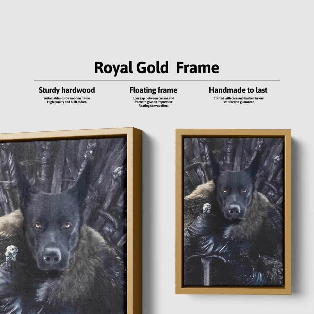 The King in the North - Custom Pet Canvas