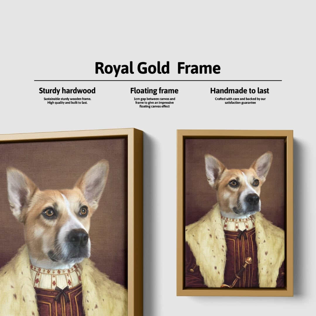 The Young King - Custom Pet Canvas