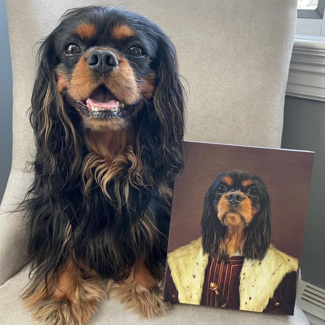 The Young King - Custom Pet Canvas
