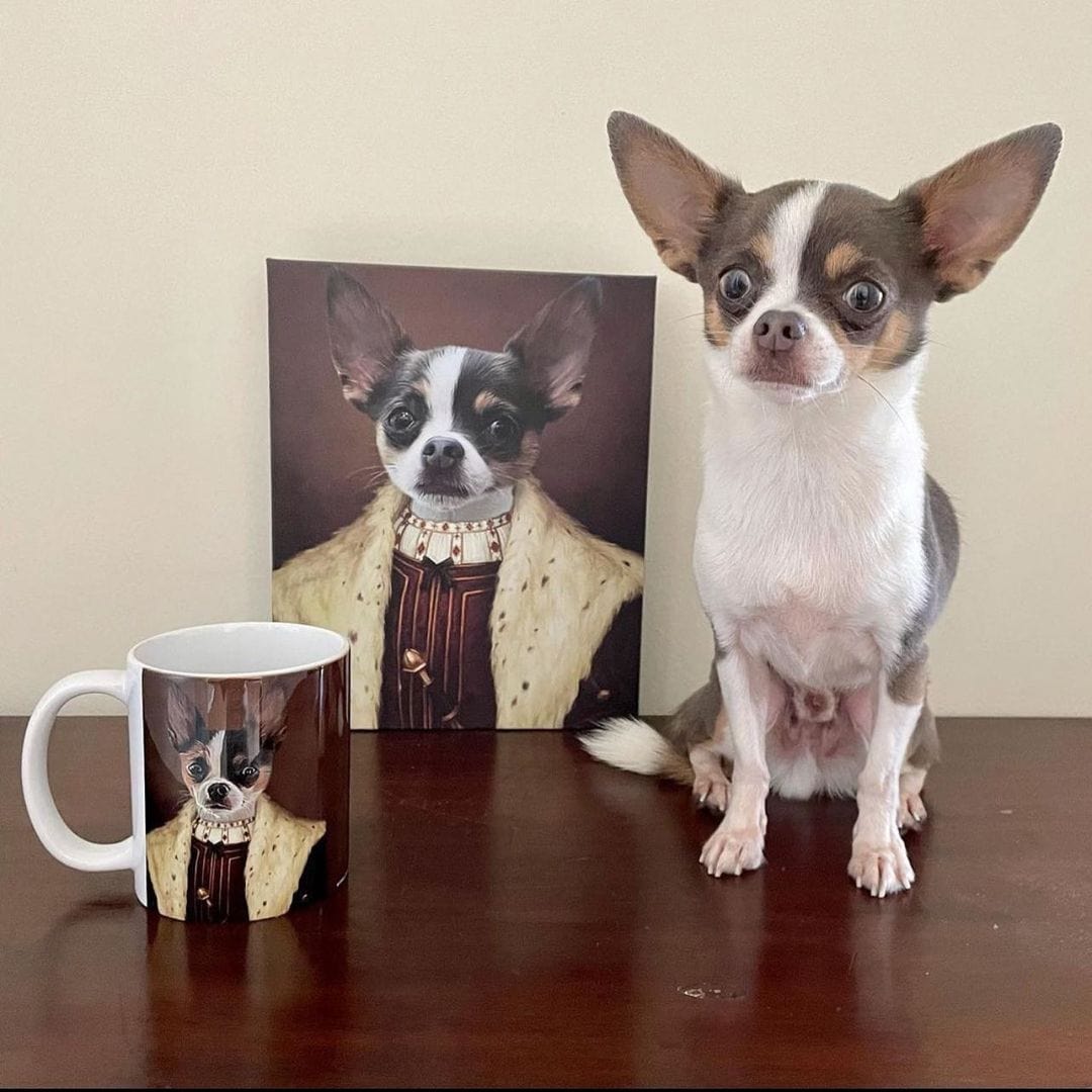 The Young King - Custom Pet Canvas