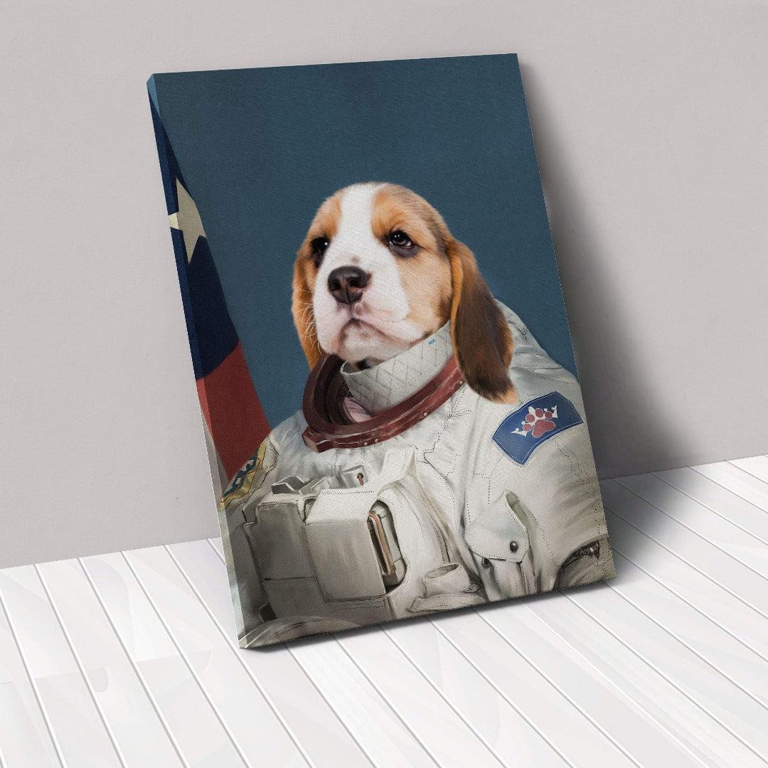 The Astronaut - Custom Pet Canvas