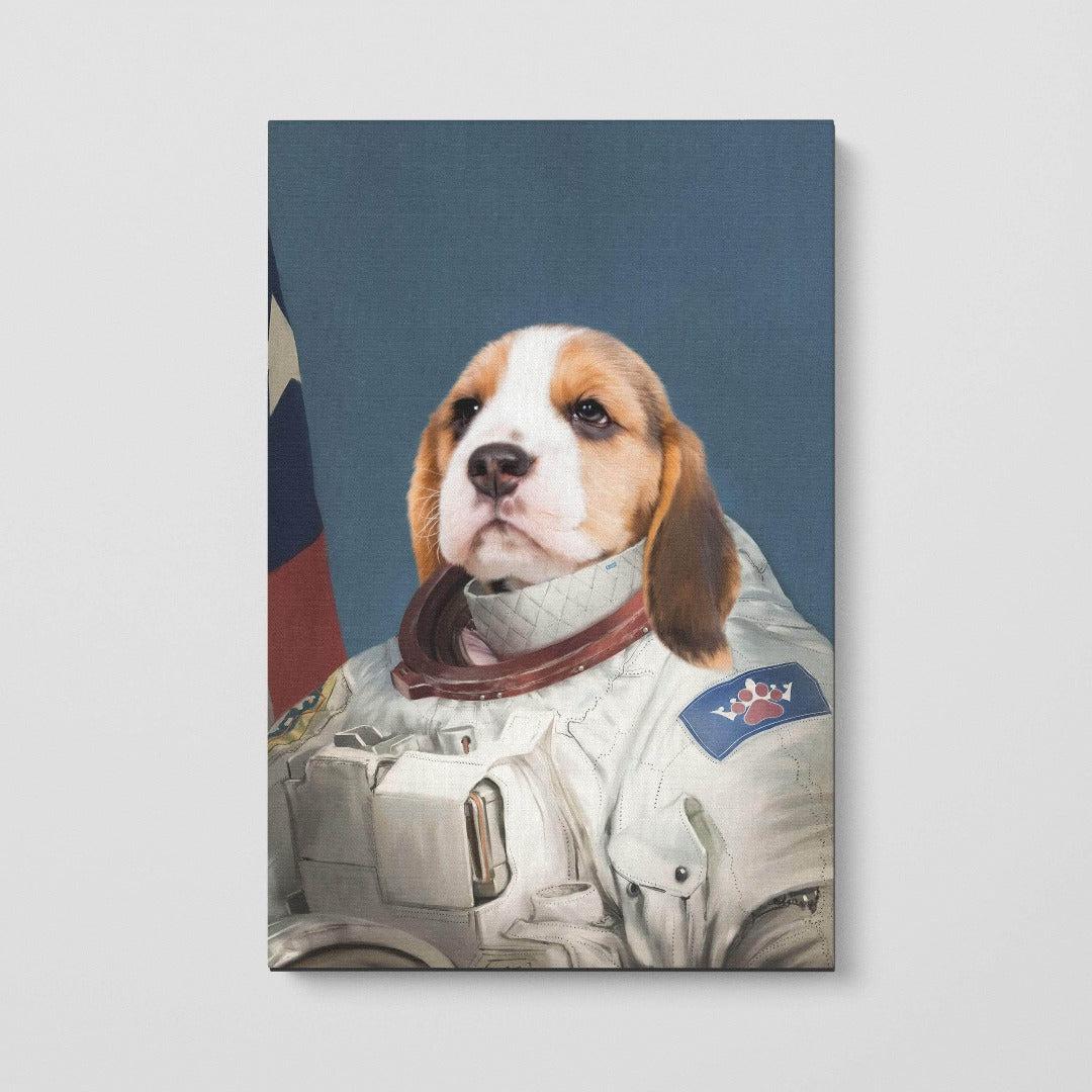 The Astronaut - Custom Pet Canvas