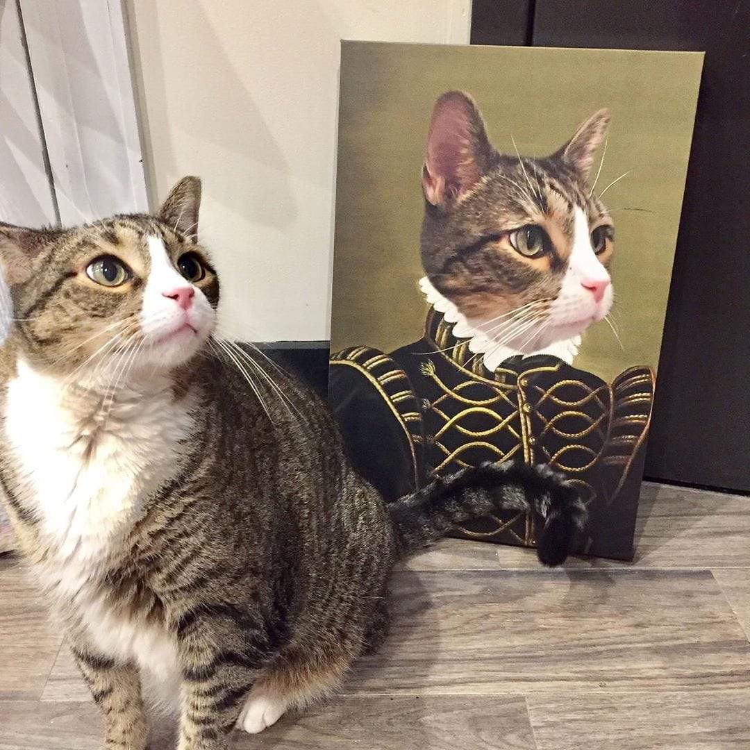 The Noble - Custom Pet Canvas