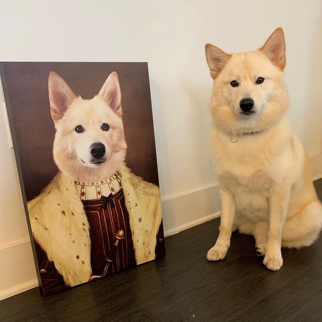 The Young King - Custom Pet Canvas