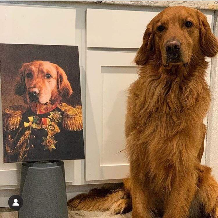 The Veteran - Custom Pet Canvas