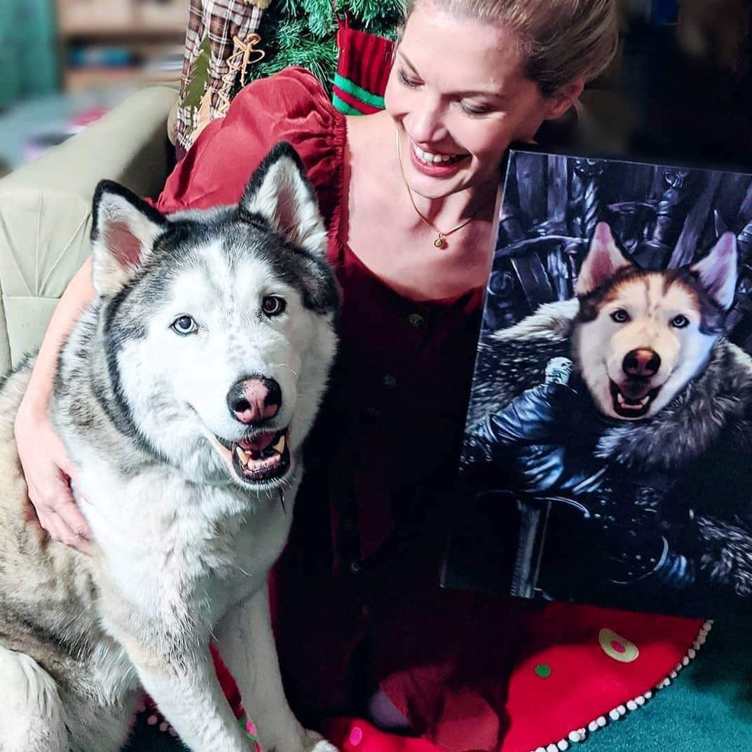 The King in the North - Custom Pet Canvas