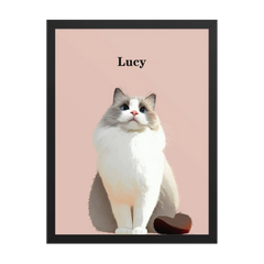 Custom Pet Portrait – Modern Pet Portrait