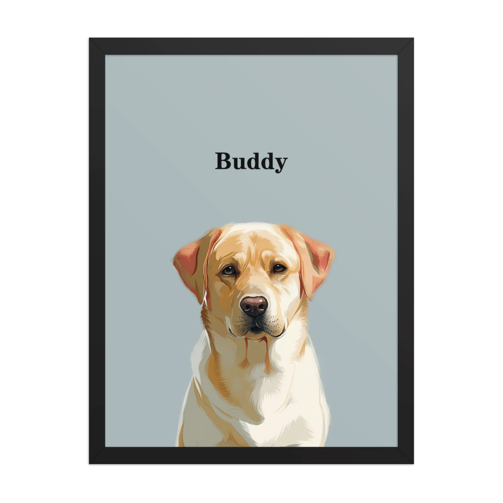Custom Pet Portrait – Modern Pet Portrait