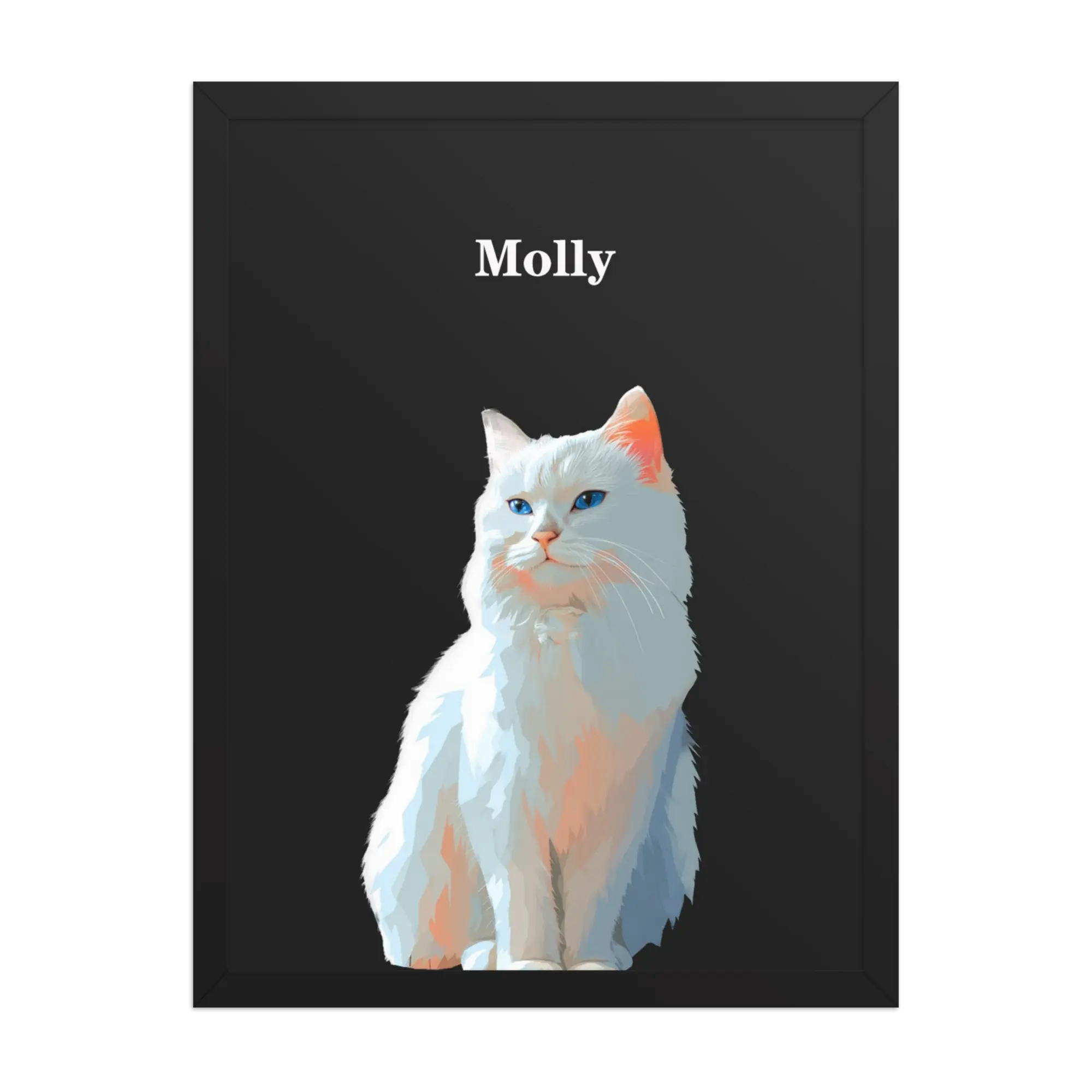 Custom Pet Portrait – Modern Pet Portrait