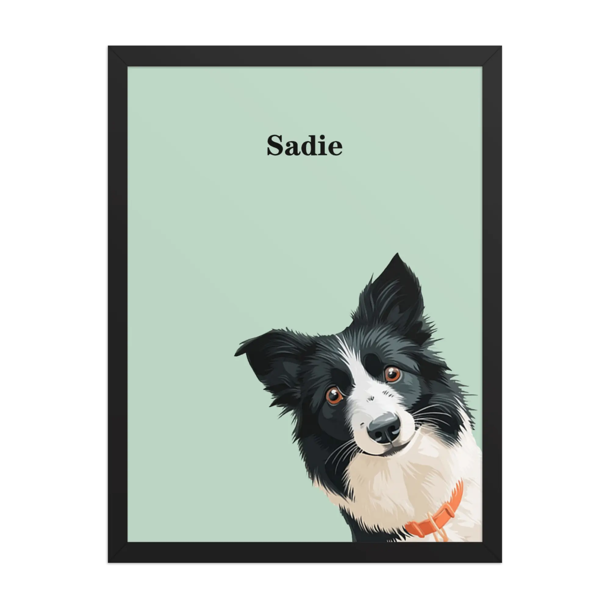 Custom Pet Portrait – Modern Pet Portrait
