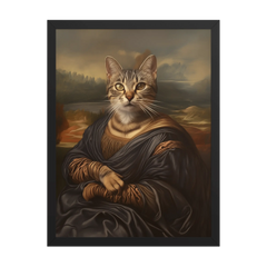 Custom Pet Portraits - Mona Lisa Style Pet Paintings