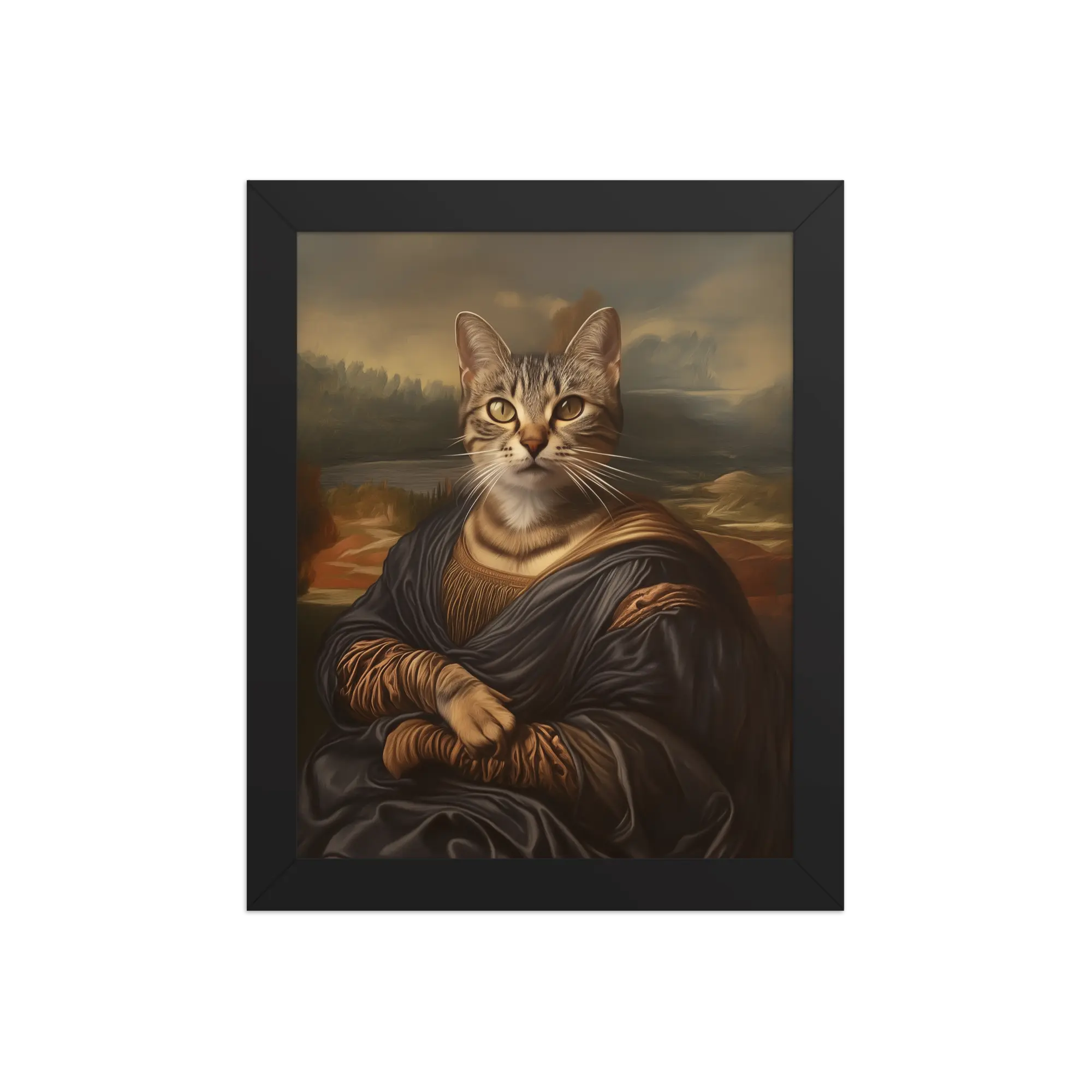 Custom Pet Portraits - Mona Lisa Style Pet Paintings