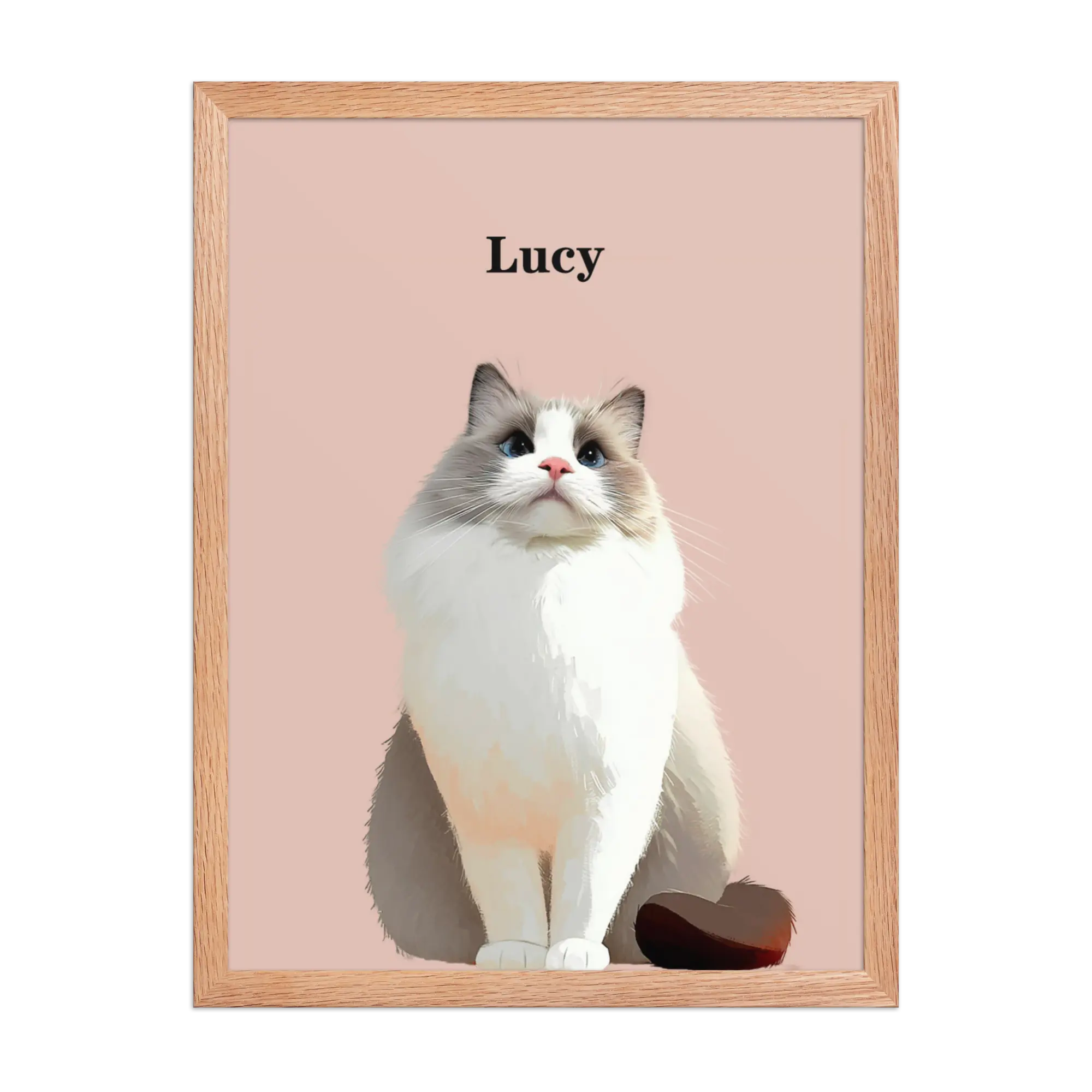 Custom Pet Portrait – Modern Pet Portrait