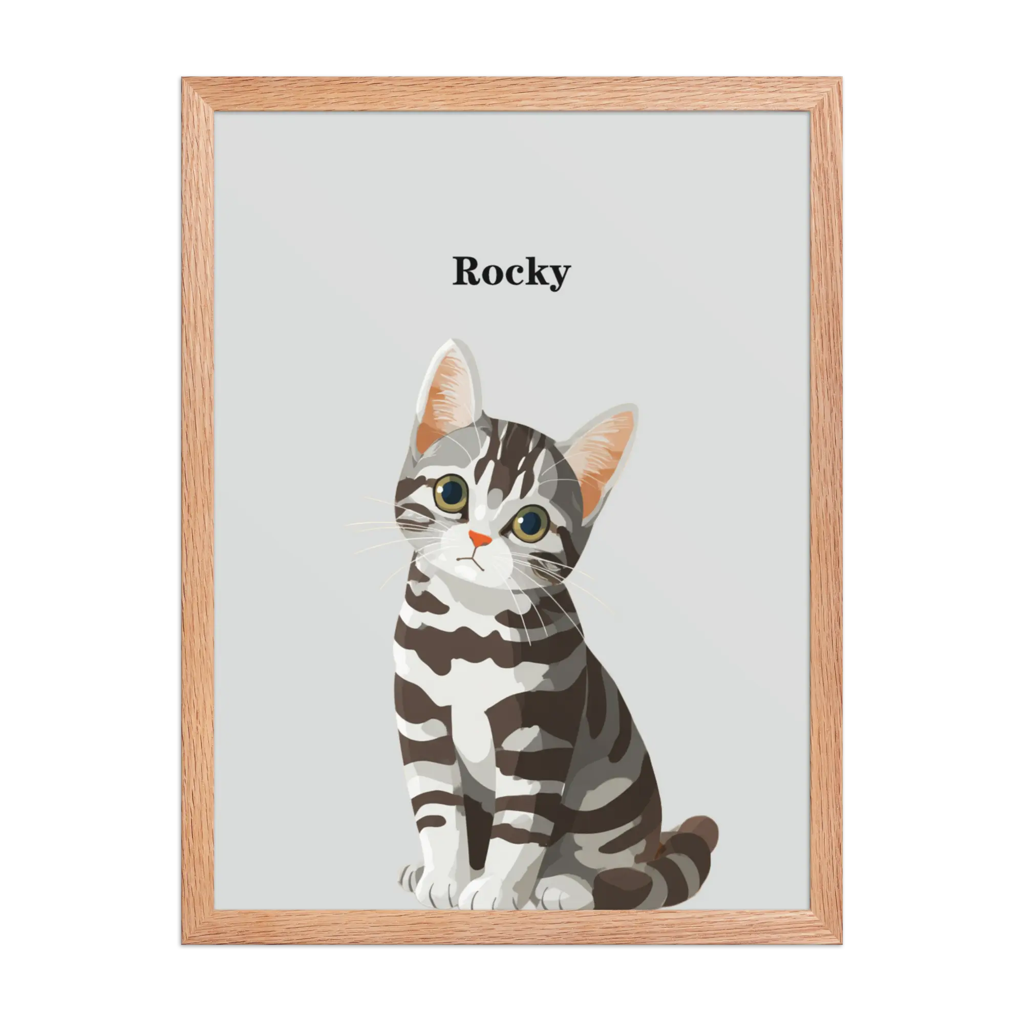 Custom Pet Portrait – Modern Pet Portrait