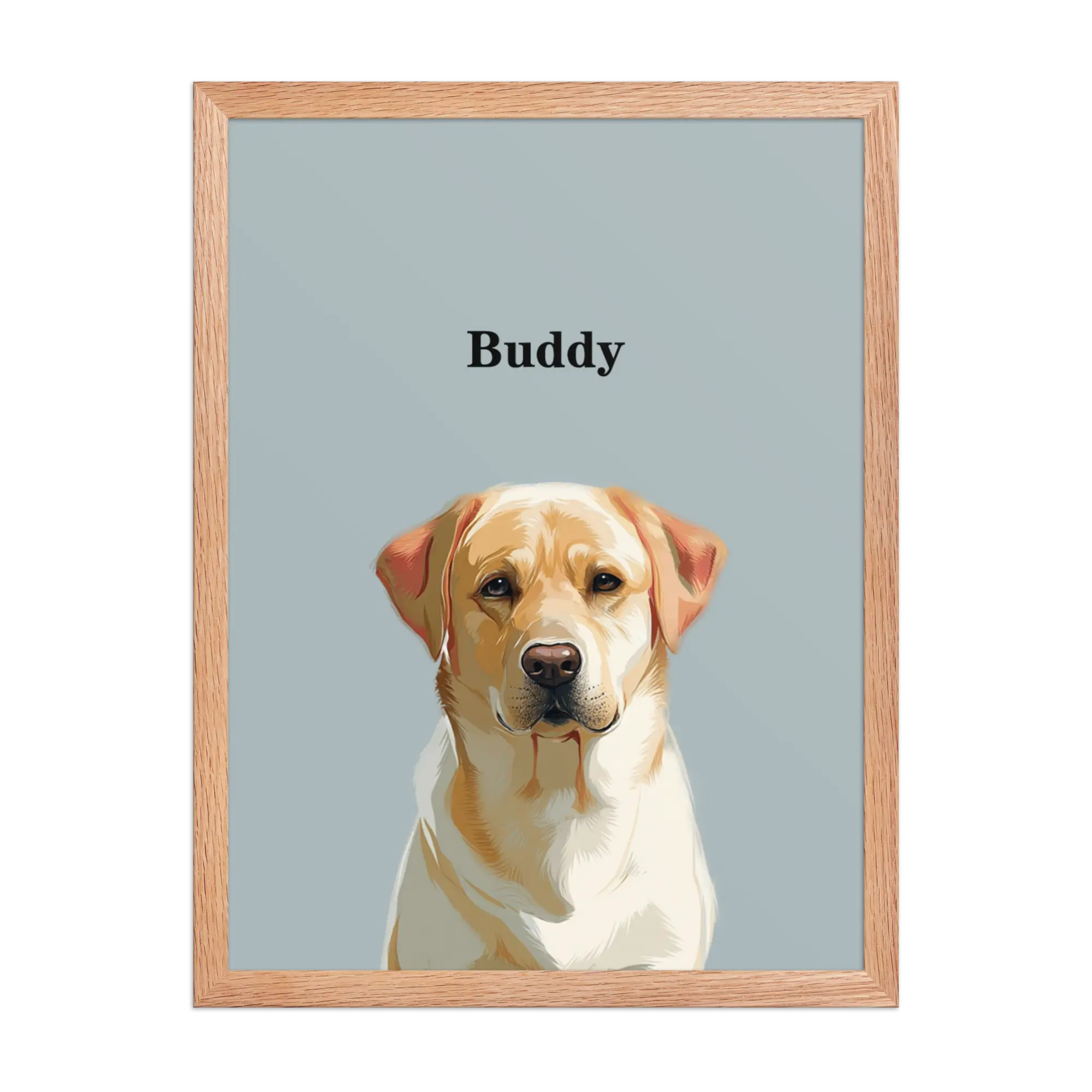 Custom Pet Portrait – Modern Pet Portrait