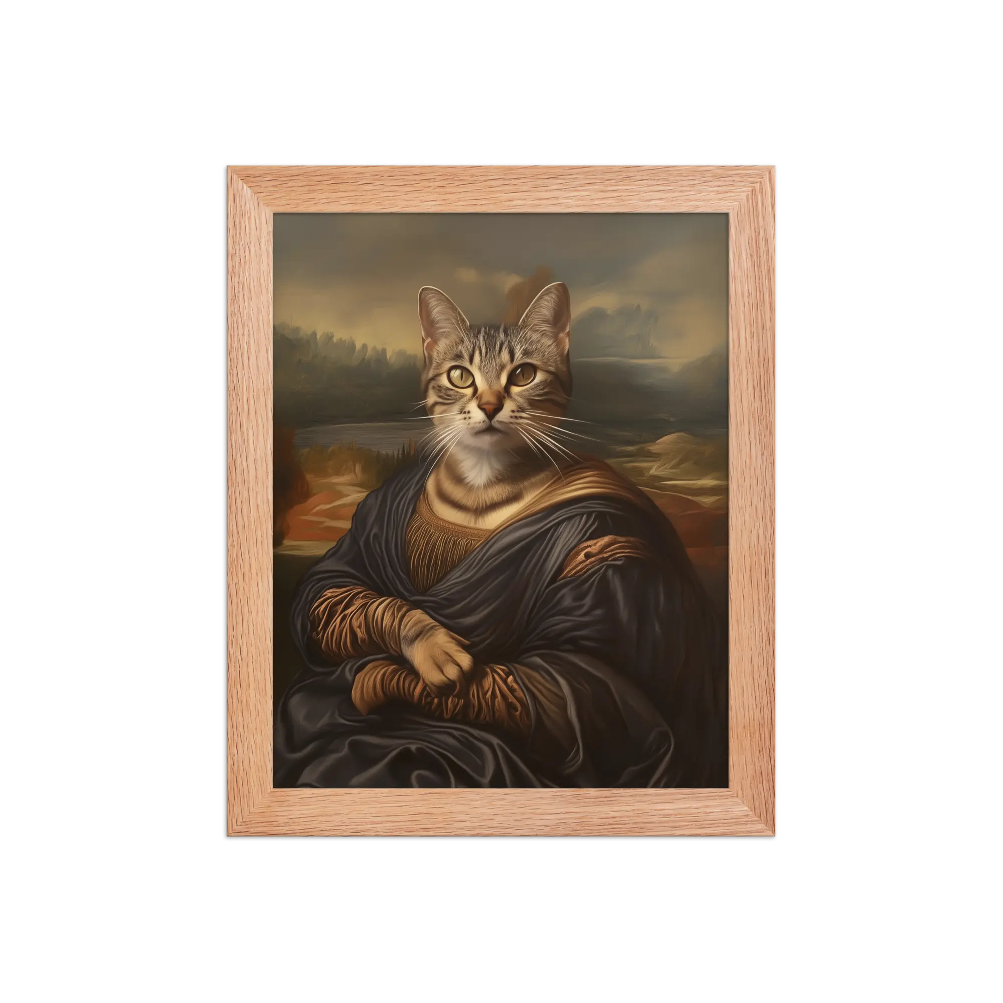 Custom Pet Portraits - Mona Lisa Style Pet Paintings