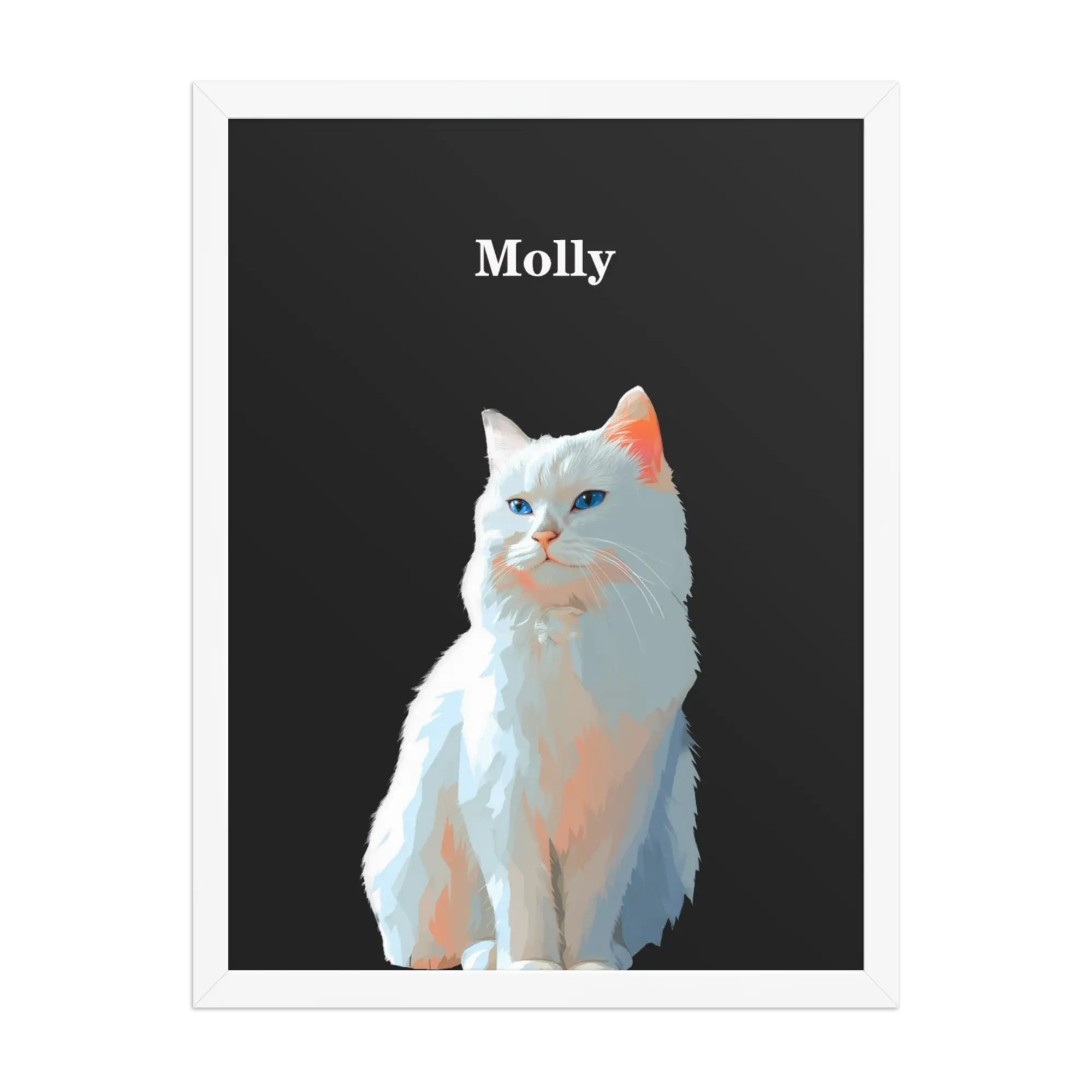 Custom Pet Portrait – Modern Pet Portrait