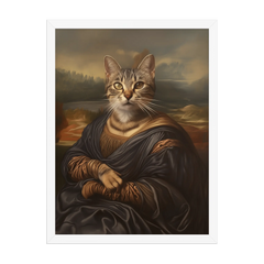 Custom Pet Portraits - Mona Lisa Style Pet Paintings