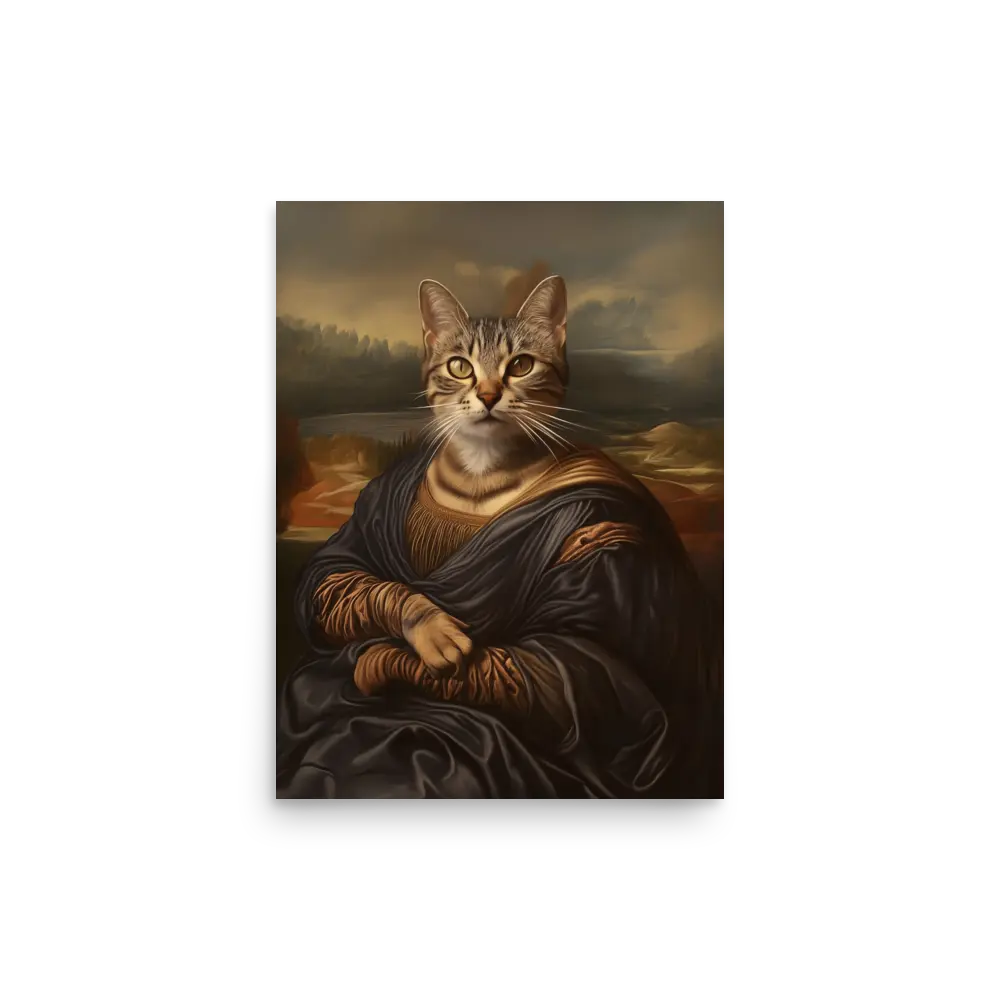Custom Pet Portraits - Mona Lisa Style Pet Paintings