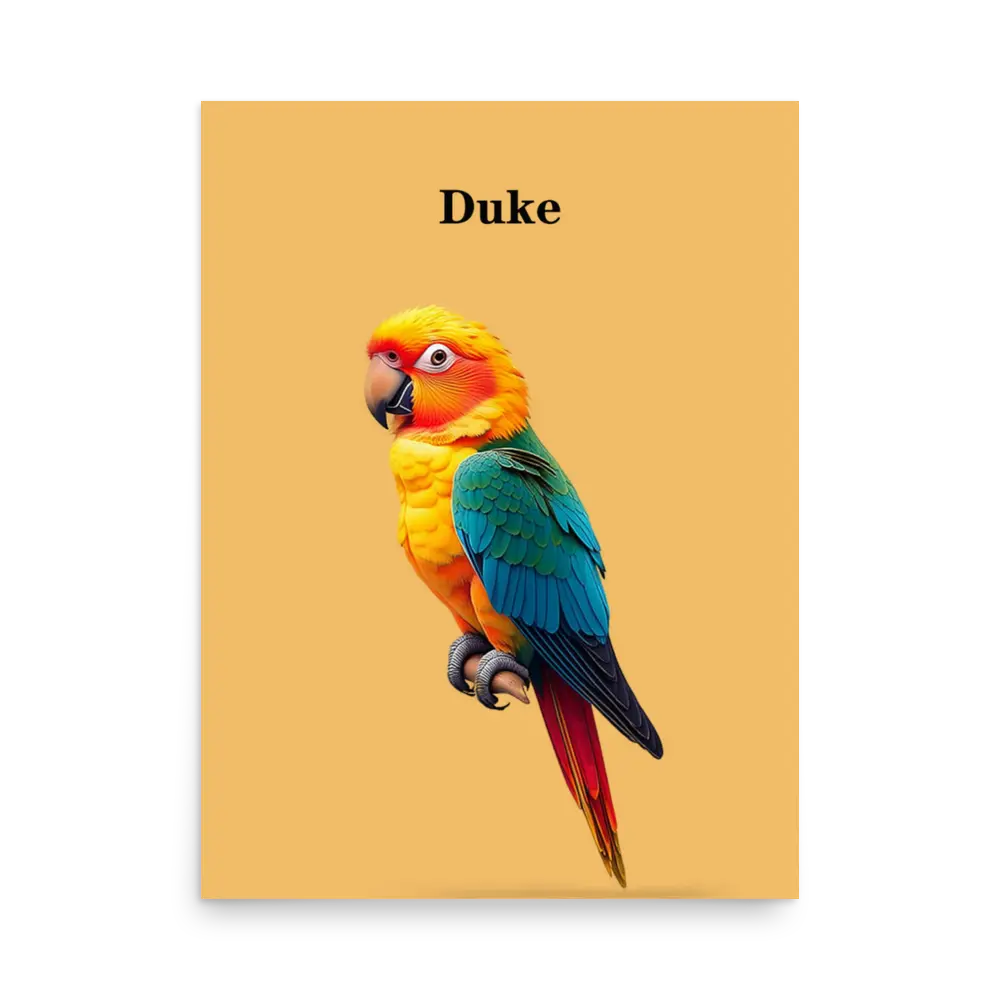 Custom Pet Portrait – Modern Pet Portrait