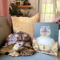 The Golden Girl - Custom Pet Canvas
