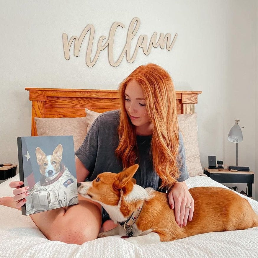 The Astronaut - Custom Pet Canvas