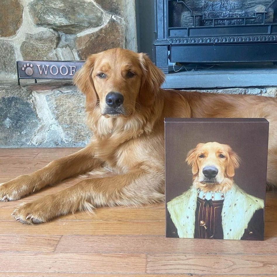 The Young King - Custom Pet Canvas