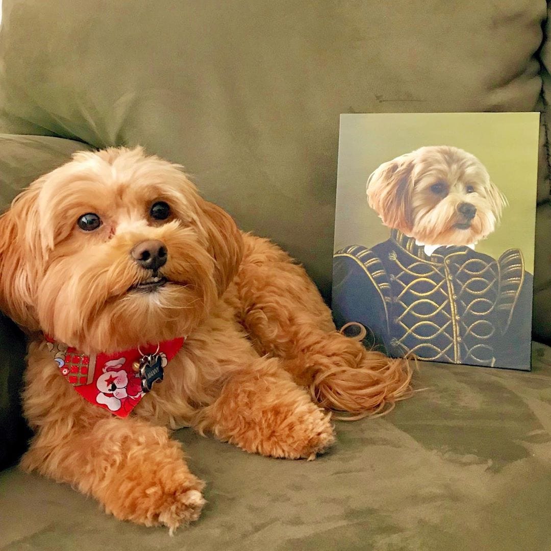 The Noble - Custom Pet Canvas