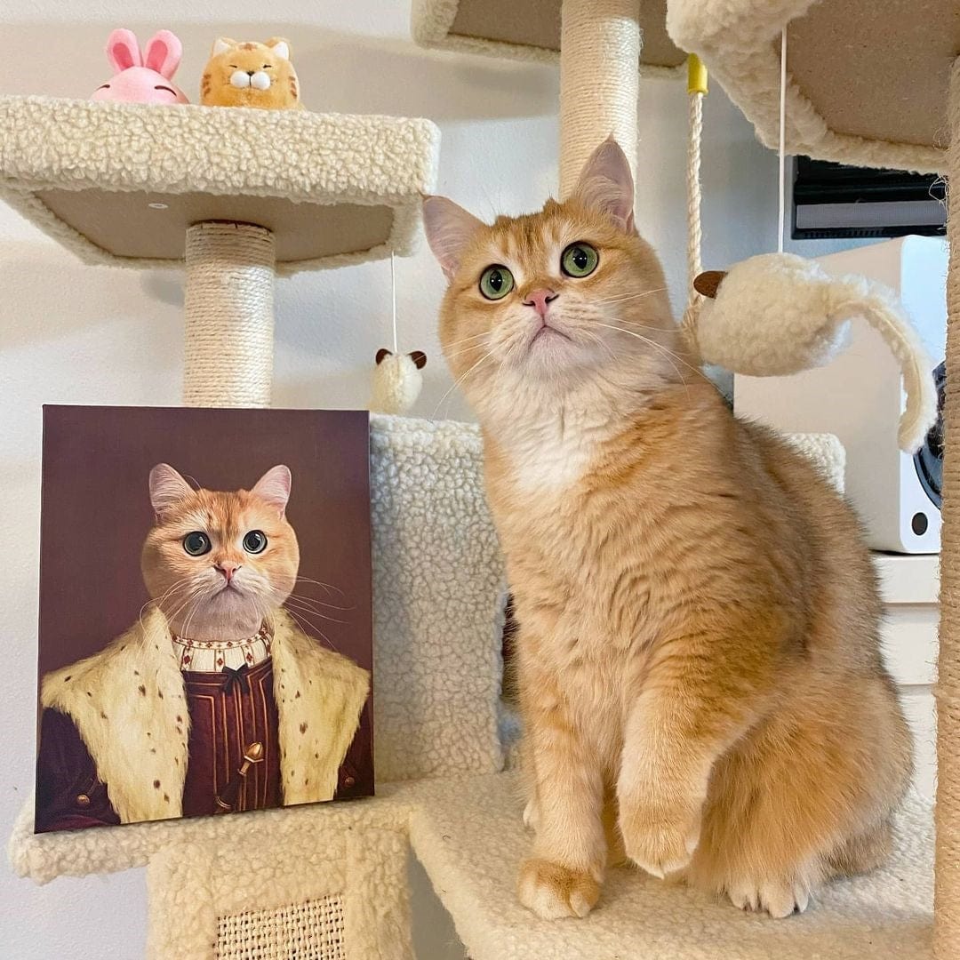 The Young King - Custom Pet Canvas