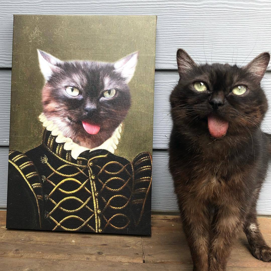 The Noble - Custom Pet Canvas