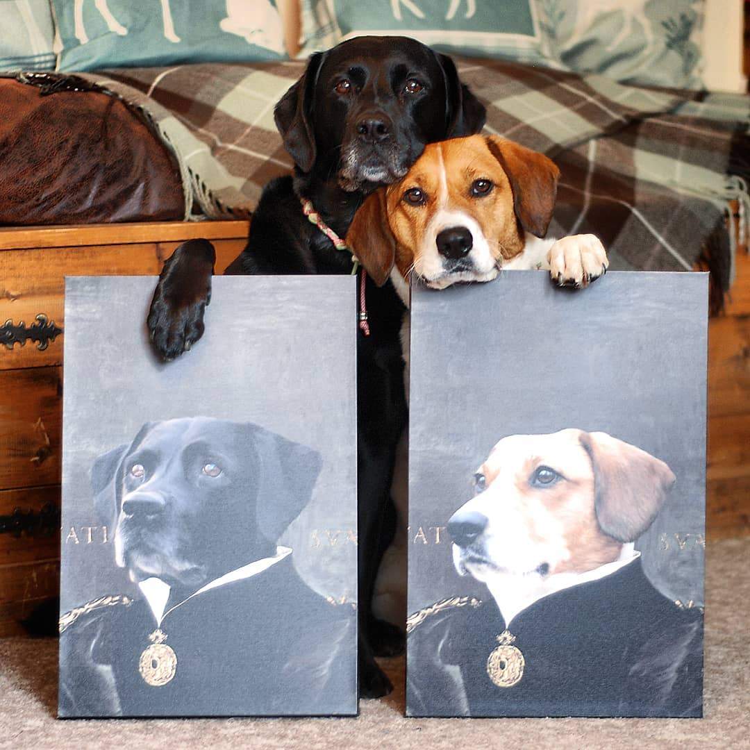 The Duchess - Custom Pet Canvas