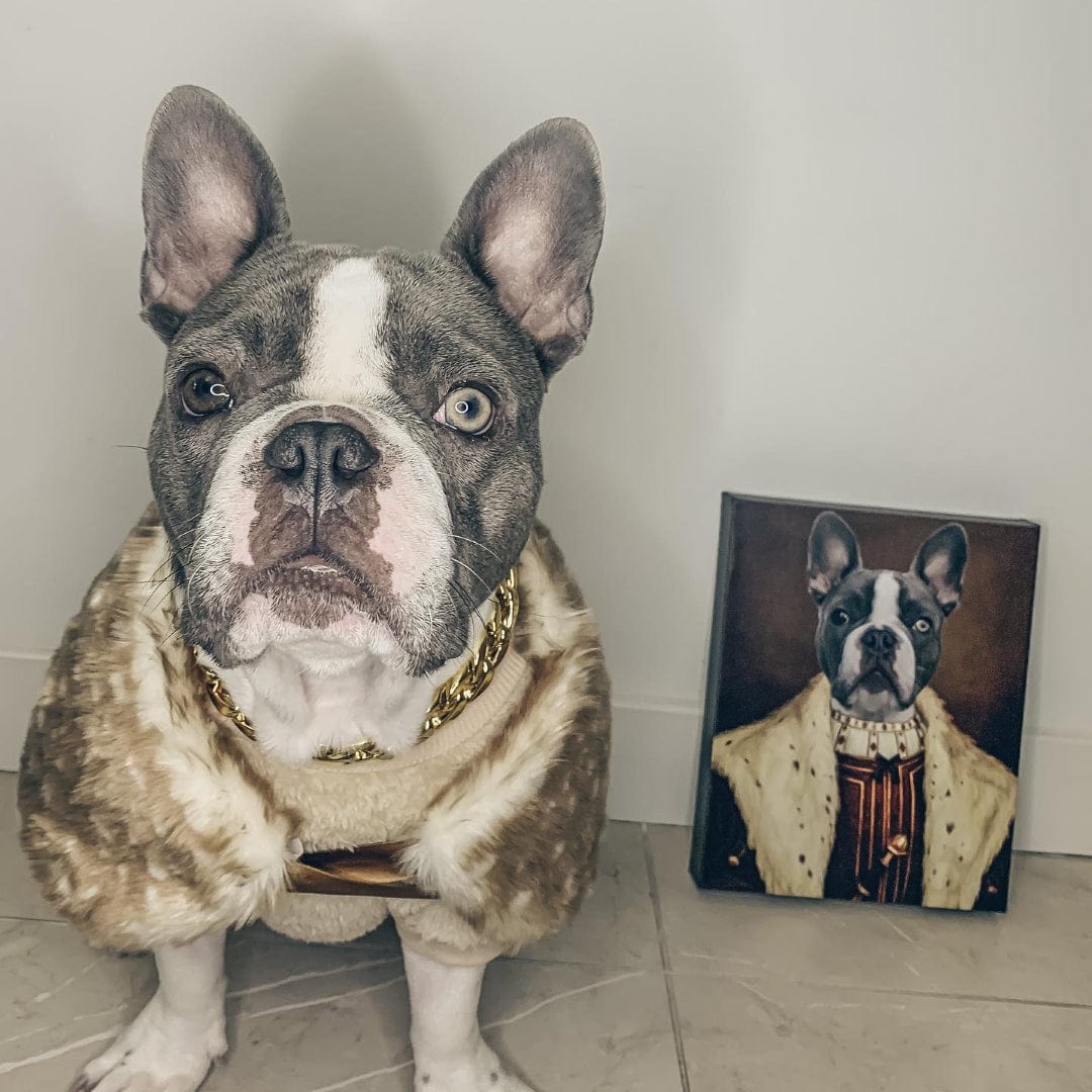 The Young King - Custom Pet Canvas