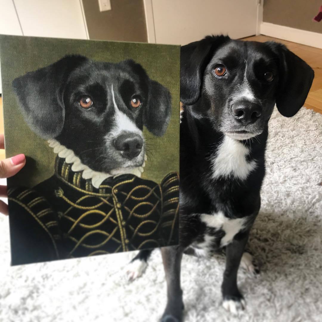 The Noble - Custom Pet Canvas